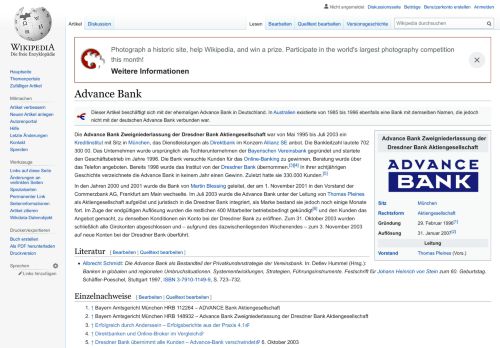 
                            6. Advance Bank – Wikipedia
