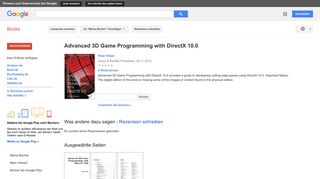 
                            9. Advanced 3D Game Programming with DirectX 10.0
