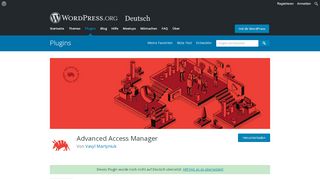 
                            5. Advanced Access Manager | WordPress.org
