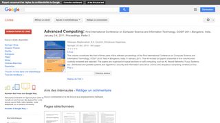 
                            5. Advanced Computing: First International Conference on Computer ...