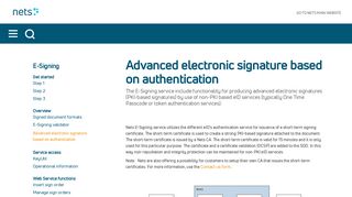 
                            3. Advanced electronic signature based on authentication | E-Signing ...