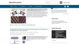
                            10. Advanced Functional Materials - Wiley Online Library