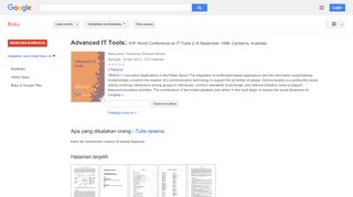 
                            7. Advanced IT Tools: IFIP World Conference on IT Tools 2–6 September ...