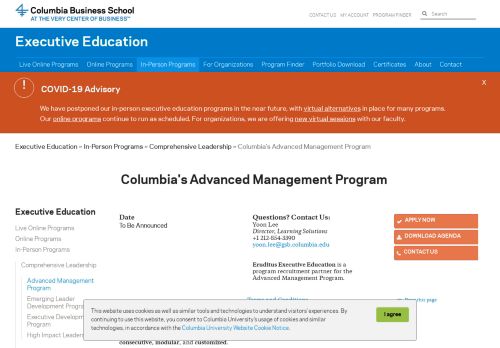 
                            13. Advanced Management Program 2x2 | Executive Education