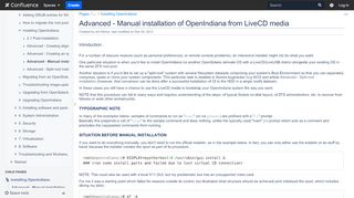
                            6. Advanced - Manual installation of OpenIndiana from LiveCD media ...