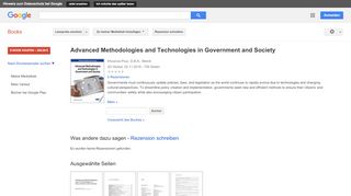 
                            10. Advanced Methodologies and Technologies in Government and Society