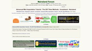 
                            9. Advanced Mini Importation Tutorial - The 2017 New Methods ...