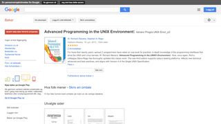 
                            10. Advanced Programming in the UNIX Environment: Advanc Progra UNIX ... - Resultat for Google Books