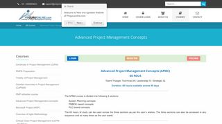 
                            8. Advanced Project Management Concepts | Pmguruonline