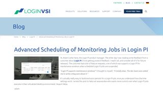 
                            3. Advanced Scheduling of Monitoring Jobs in Login PI - Login VSI