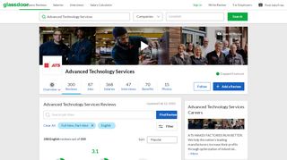 
                            6. Advanced Technology Services Reviews | Glassdoor