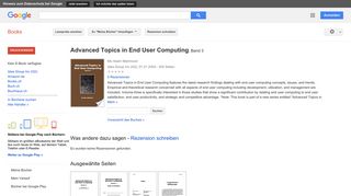 
                            5. Advanced Topics in End User Computing