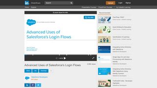 
                            9. Advanced Uses of Salesforce's Login Flows - SlideShare