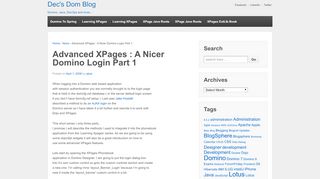 
                            11. Advanced XPages : A Nicer Domino Login Part 1 | Dec's Dom Blog