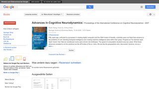 
                            9. Advances in Cognitive Neurodynamics: Proceedings of the ...