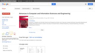 
                            12. Advances in Computer and Information Sciences and Engineering