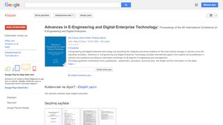 
                            5. Advances in E-Engineering and Digital Enterprise Technology: ...