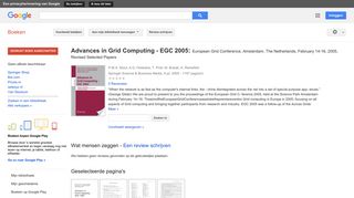 
                            8. Advances in Grid Computing - EGC 2005: European Grid Conference, ...