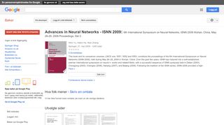 
                            13. Advances in Neural Networks - ISNN 2009: 6th International Symposium ...