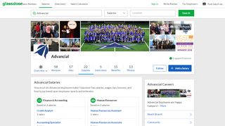 
                            9. Advancial Salaries | Glassdoor