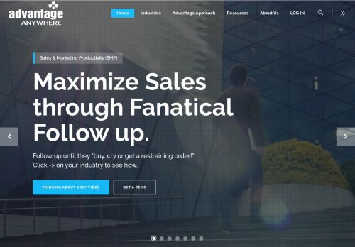 
                            10. Advantage Anywhere - Sales Process Automation | CRM | United States
