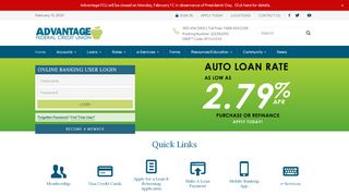 
                            7. Advantage Federal Credit Union: Rochester NY Banking