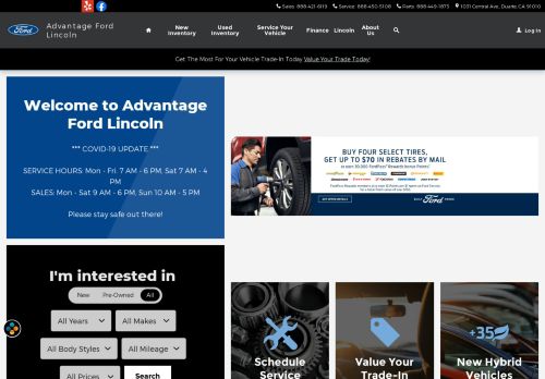 
                            13. Advantage Ford Lincoln | Ford Dealership in Duarte CA