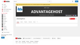 
                            8. AdvantageHost - YouTube