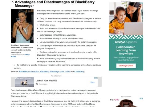 
                            8. Advantages and Disadvantages of BlackBerry Messenger ...