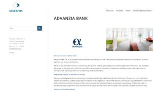 
                            6. Advanzia Bank | Kistefos