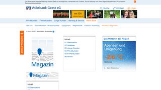 
                            7. Adventskalender-Gewinnspiel - Volksbank Geest eG