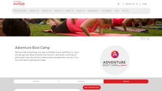 
                            10. Adventure Boot Camp - What is Multiply