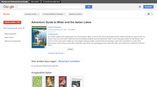 
                            8. Adventure Guide to Milan and the Italian Lakes - Google Books-Ergebnisseite