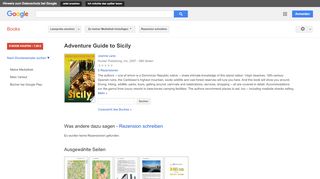 
                            10. Adventure Guide to Sicily - Google Books-Ergebnisseite