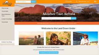 
                            7. Adventure Tours Australia: Adventure Tours, Small Group Tours & Trips