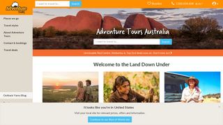 
                            8. Adventure Tours Australia: Adventure Tours, Small Group Tours ...