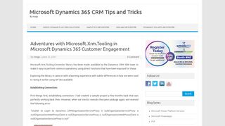 
                            12. Adventures with Microsoft.Xrm.Tooling in Microsoft Dynamics 365 ...