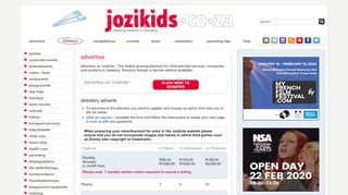 
                            7. Advertise to Kids, Moms and Families | Banner Ads and ... - Jozikids