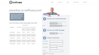
                            6. Advertise - Trafficera - Drive thousands of visitors to your website!
