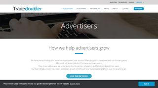 
                            11. Advertisers | Tradedoubler – Connect and Grow