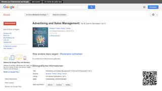 
                            12. Advertising and Sales Management: for B.Com-III Semester V & VI