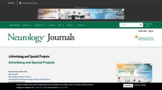 
                            9. Advertising and Special Projects | American Academy of Neurology ...