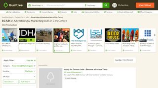 
                            8. Advertising & Marketing jobs in City Centre | Gumtree Classifieds ...