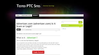 
                            5. Advertzer.com (advertzer.com) Is it Scam or Legit? | Tested ...