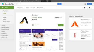 
                            5. Advise – Apps no Google Play