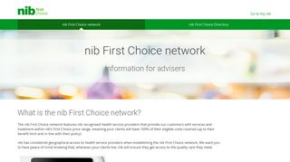 
                            7. Adviser communications - nib First Choice - protecting future health ...