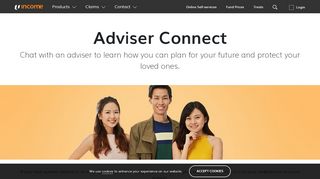 
                            2. Adviser Connect | NTUC Income