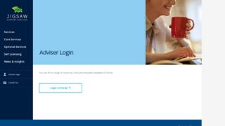 
                            5. Adviser Login - Jigsaw Support Services