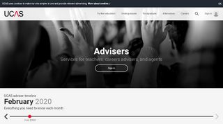 
                            2. Advisers | UCAS