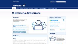 
                            5. Adviserzone from Standard Life - Support for Financial Advisers